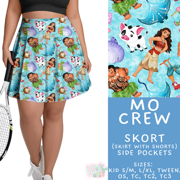 Batch #472 - Magical Faves 16 - Closes 1/5 - ETA late Feb - Mo Crew Skort