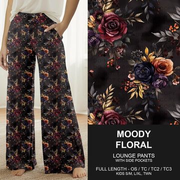 B262 - Preorder Moody Floral Lounge Pants (Closes 11/23. ETA late Jan.)