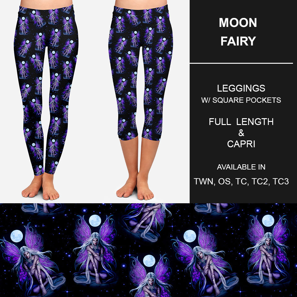 RTS - Moon Fairy Leggings w/ Pockets