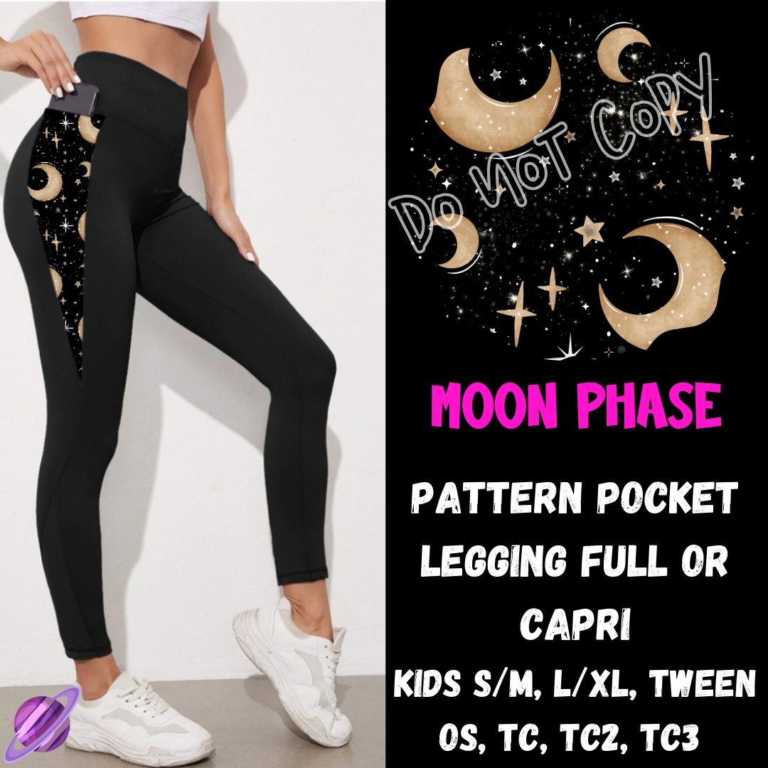 MOON PHASE - LEGGING/CAPRI-ZIP UP HOODIE OUTFIT RUN PREORDER CLOSES 1/26