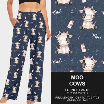 B200 - Preorder Moo Cows Lounge Pants (Closes 12/15. ETA late Feb.)