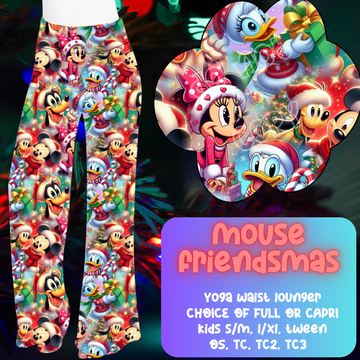 MOUSE FRIENDSMAS - CHRISTMAS RUN - LOUNGER PREORDER CLOSING 9/29