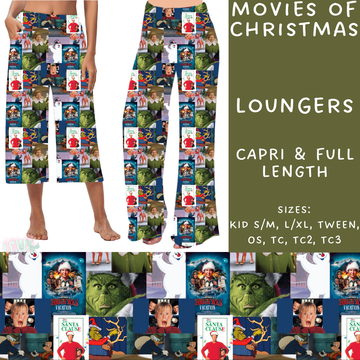 Batch #231 - Tis The Season - Closes 10/31 - ETA early/mid Dec - Movies of Christmas Capri and Full Length Loungers