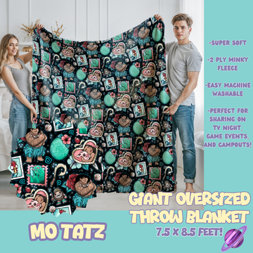 MO TATZ - OVERSIZED THROW BLANKET 11 - PREORDER CLOSING 2/2