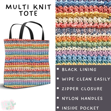 Batch #461 - October Request Run - Closes 12/9 - ETA late Jan - Multi Knit Tote