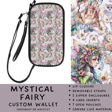 Batch #245 - The Crossbody Wallet - Closes 11/29 - ETA mid Jan - Mystical Fairy Crossbody Wallet