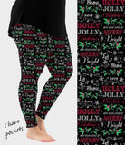 RTS - Merry and Bright Leggings w/ Pockets