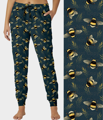 RTS - Midnight Bumblebee Jogger Pants