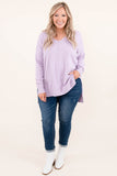 V-neck Hi-low Lusciously Soft Sweater