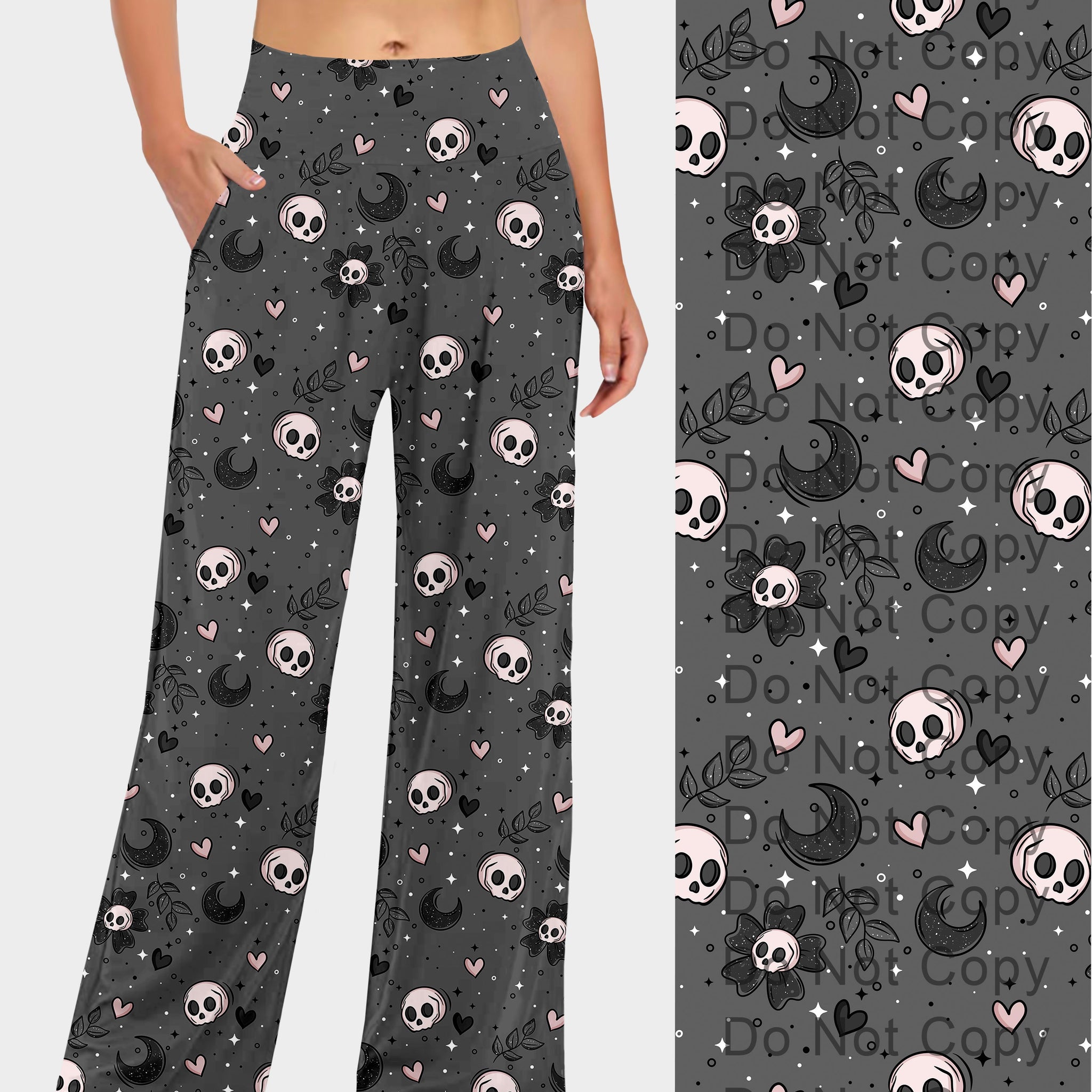 RTS - Moon Skele Lounge Pants
