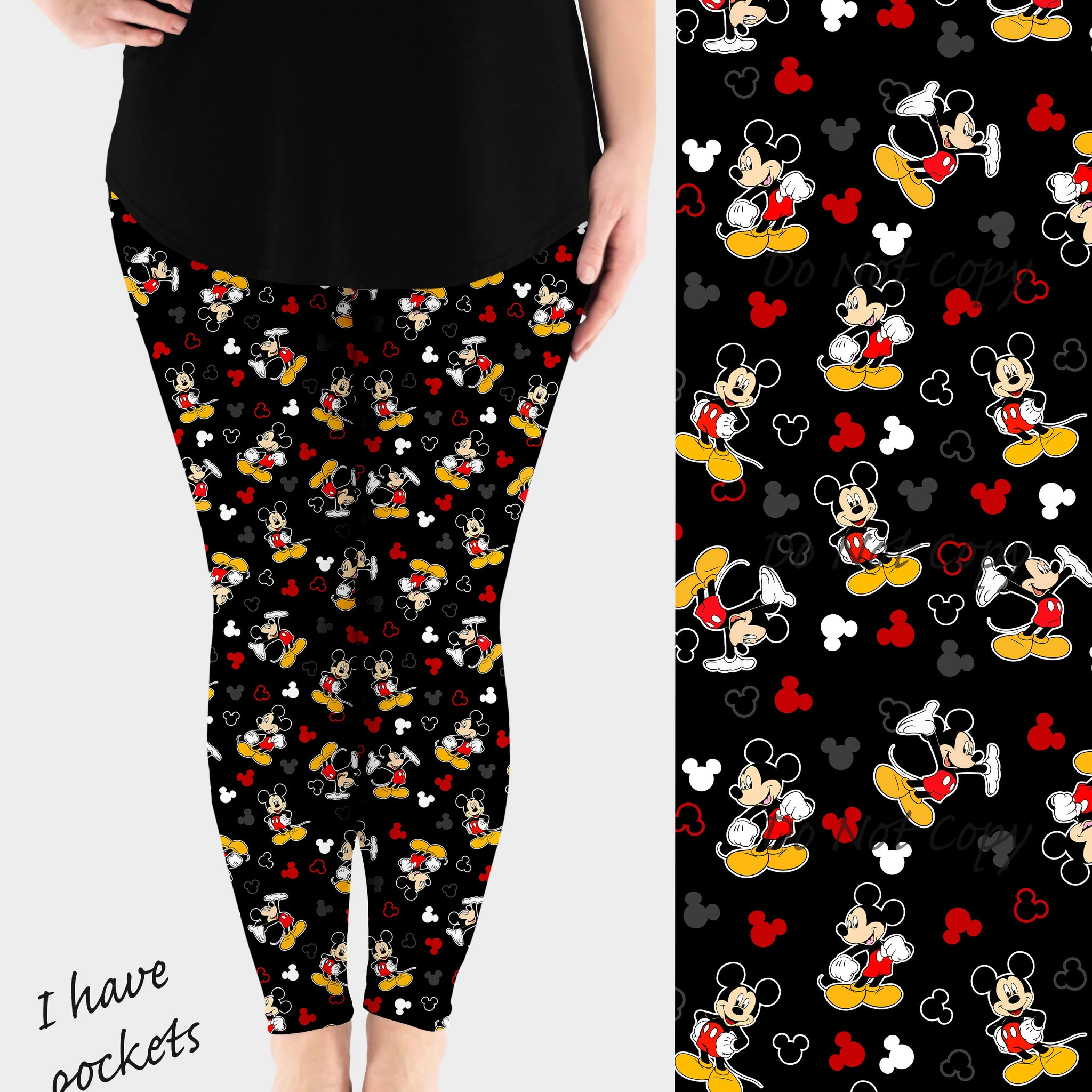 RTS - Mousing Around Leggings w/ Pockets