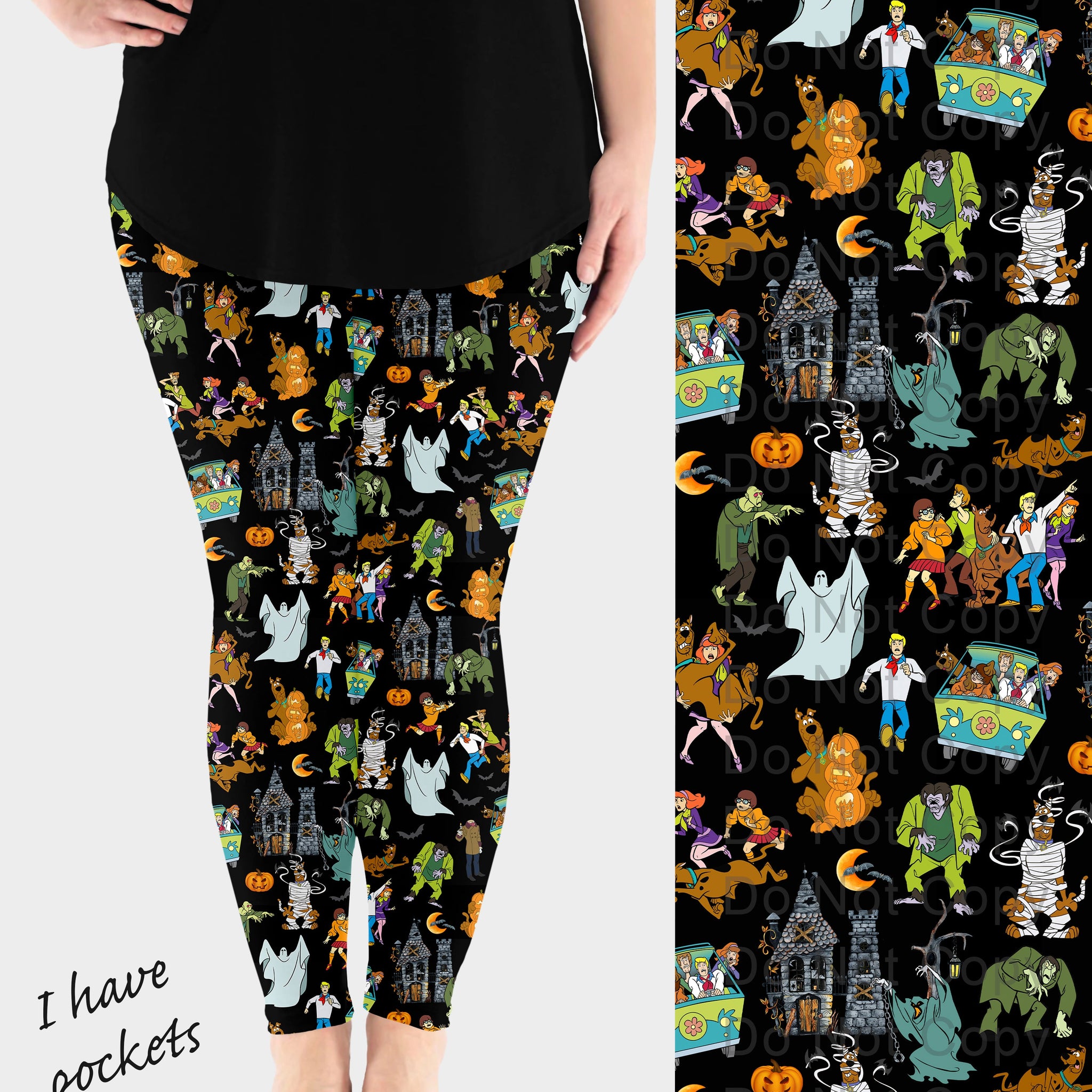 RTS - Mystery Halloween Leggings w/ Pockets