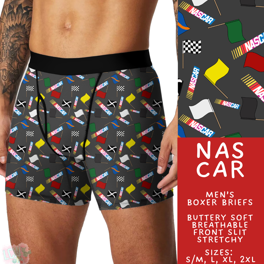 Batch #473 - Comfortable Underwear 5 - Closes 1/9 - ETA early March - Nas Car Men's Boxer Briefs