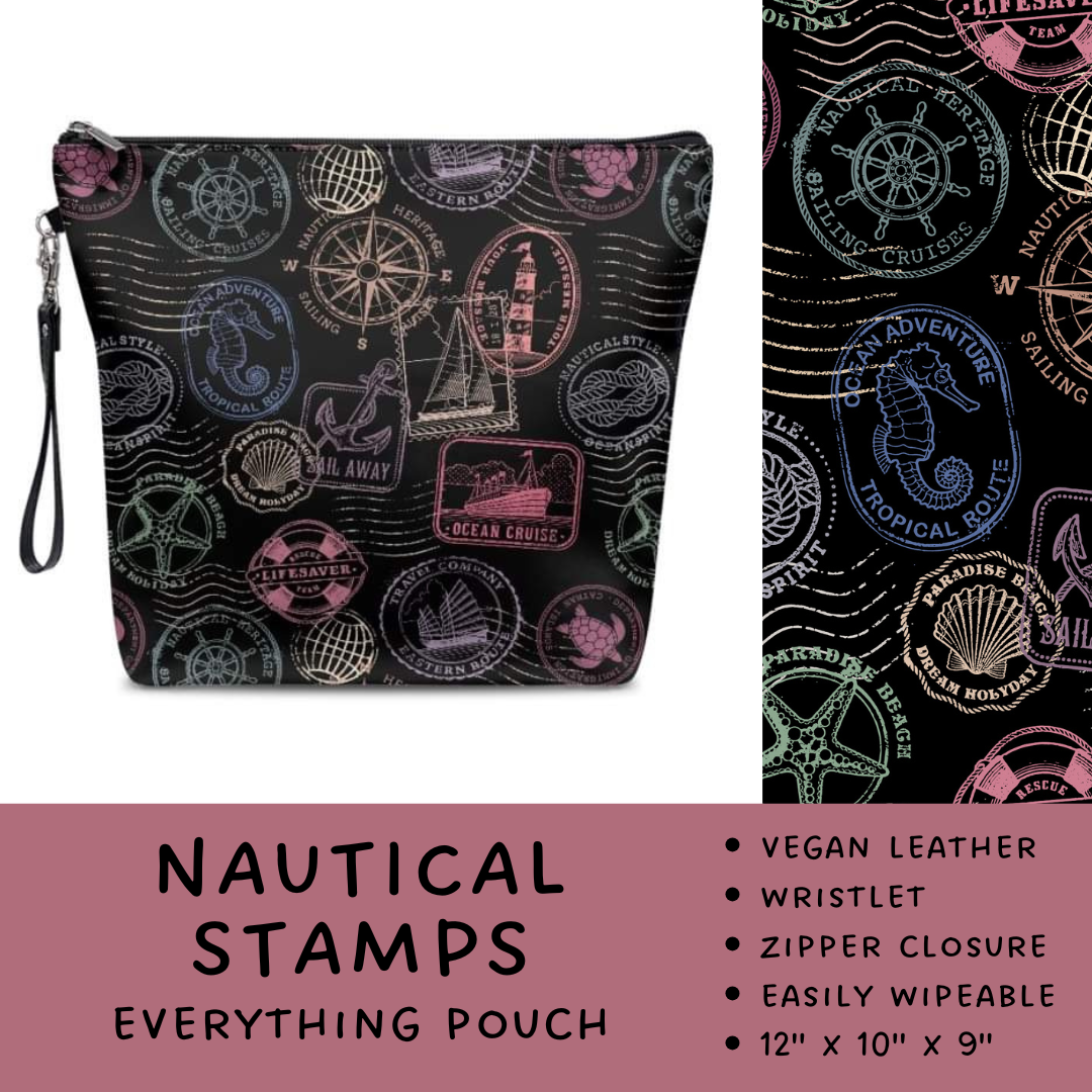 Batch #246 - The Everything Pouch - Closes 11/29 - ETA mid Jan - Nautical Stamps Everything Pouch