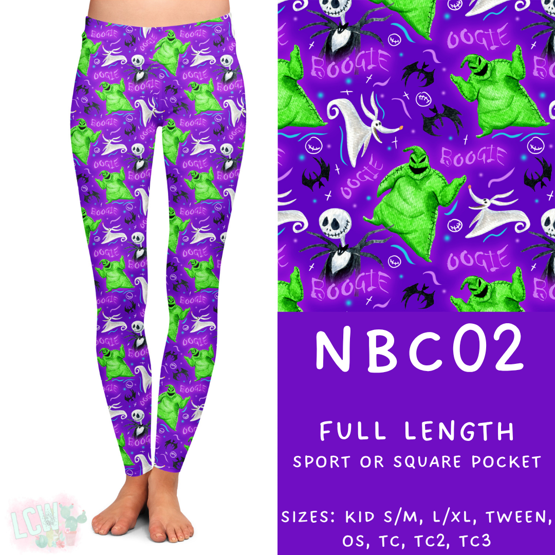 Ready to Ship - NBC02 Full Length Leggings - Sport & Square Pocket TC2