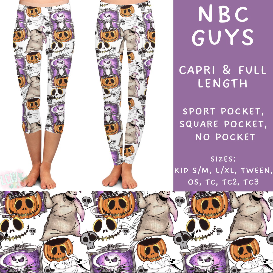 Batch #209 - Fun Run 5 - Closes 10/2 - ETA mid Nov - NBC Guys Full and Capri Length Leggings