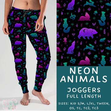 Batch #277 - December Request Run - Closes 1/27 - ETA late March - Neon Animals Joggers