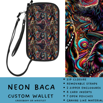 Batch #245 - The Crossbody Wallet - Closes 11/29 - ETA mid Jan - Neon Baca Crossbody Wallet