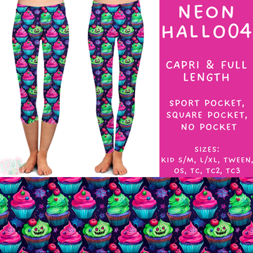 Ready to Ship Neon Hallo04 Leggings TC