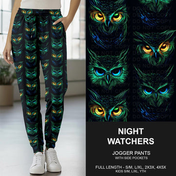 B269 - Preorder Night Watchers Joggers (Closes 12/28. ETA early March)