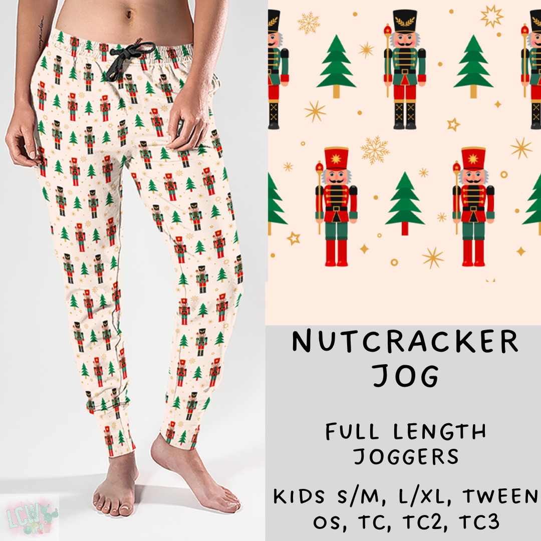 Batch #218 - Christmas Cozy Presale - Closes 10/18 - ETA late Nov - Nutcracker Joggers