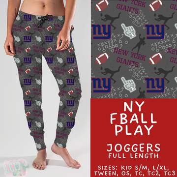 Ready To Ship - NY FBall Play Joggers - TC3