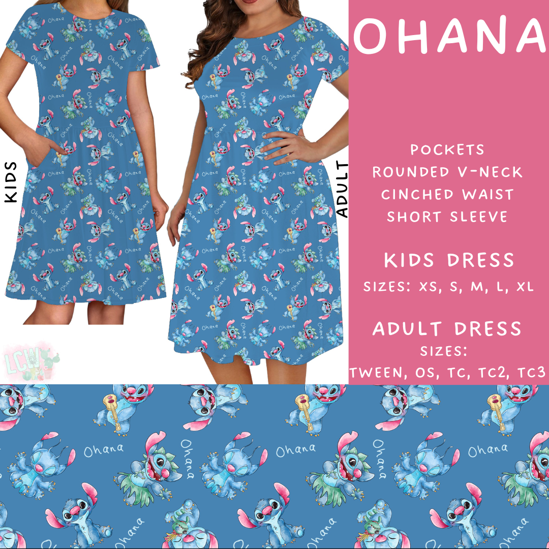 Batch #273 - Magical Faves 10 - Closes 1/20 - ETA late March - Ohana Adult & Kids Dresses