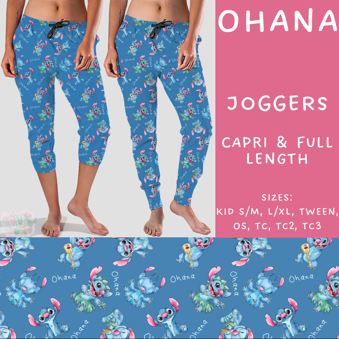 Batch #273 - Magical Faves 10 - Closes 1/20 - ETA late March - Ohana Full and Capri Length Joggers