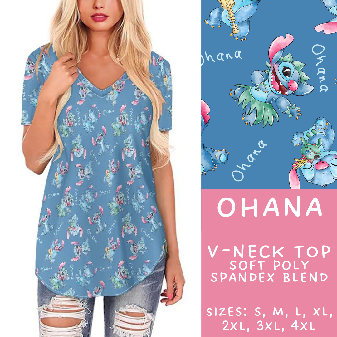 Batch #273 - Magical Faves 10 - Closes 1/20 - ETA late March - Ohana V-Neck Tee