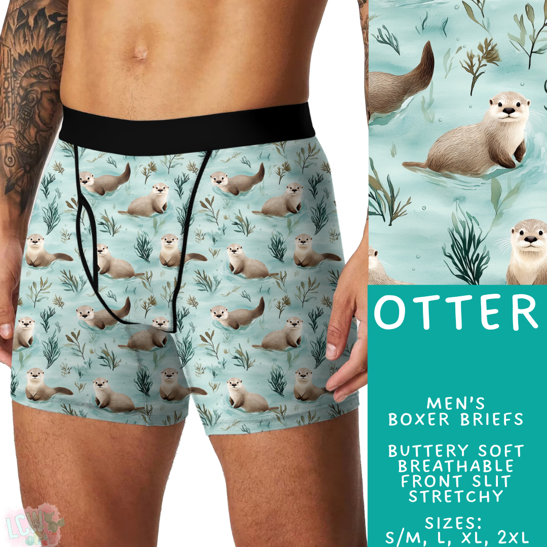 Batch #473 - Comfortable Underwear 5 - Closes 1/9 - ETA early March - Otter Men's Boxer Briefs