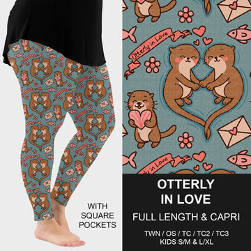B263 - Preorder Otterly in Love Leggings w/ Pockets (Closes 11/30. ETA: late Jan.)