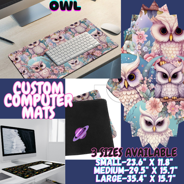 OWL - COMPUTER MAT PREORDER CLOSING 12/6