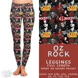 Ready to Ship - Oz Rock Full Length Leggings - Sport Pocket TC & Square Pocket OS