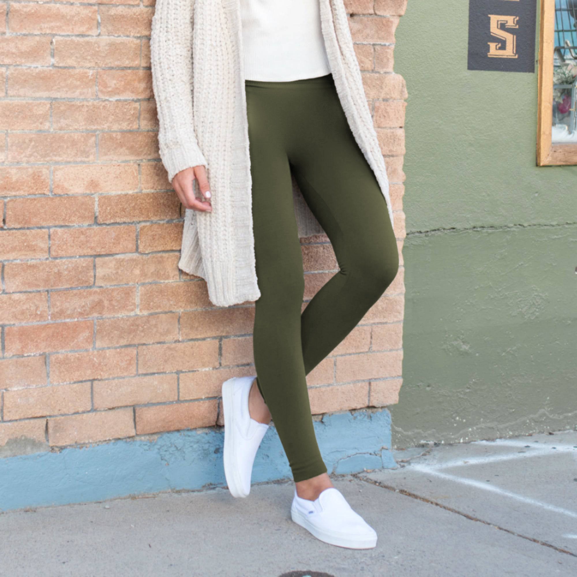 Winter Warm Thermal Lined Leggings High Waist Yoga Tights Pants