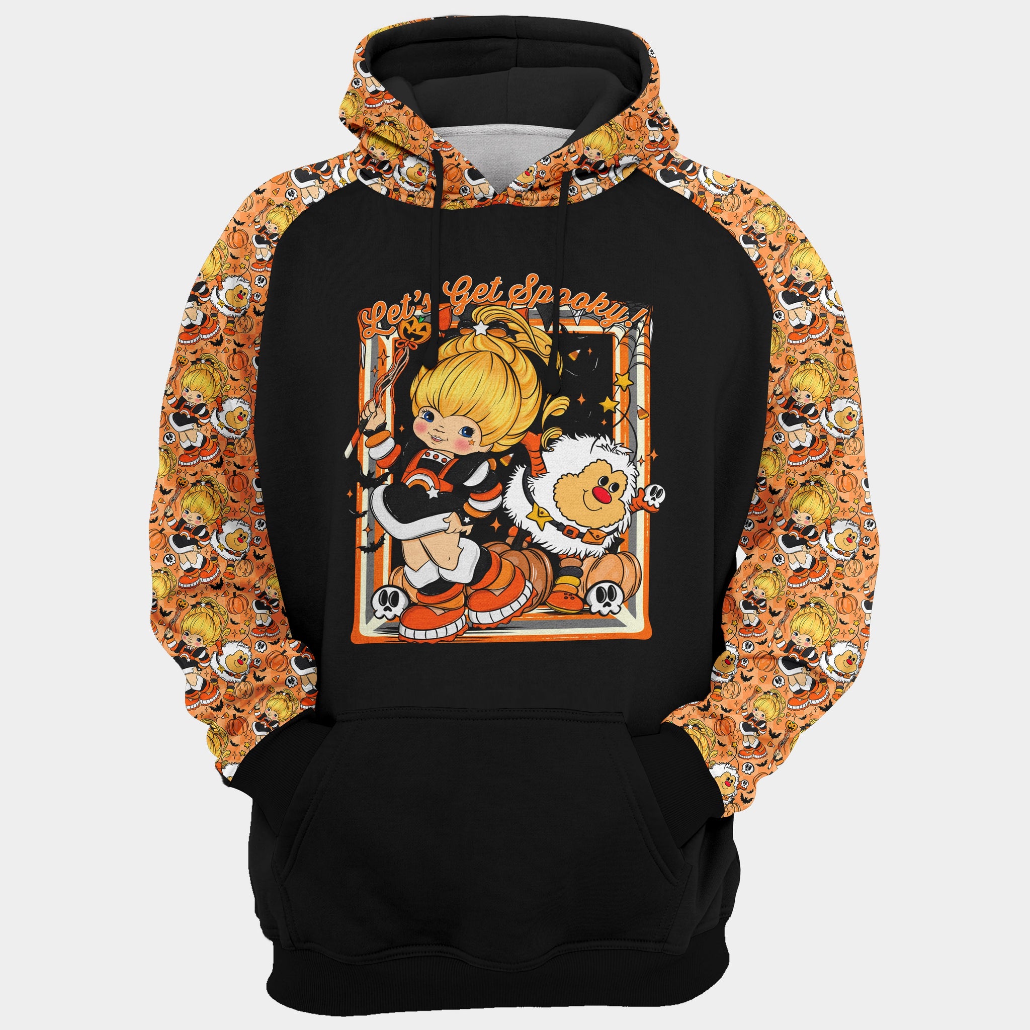 RTS - Orange Rainbow Hoodie