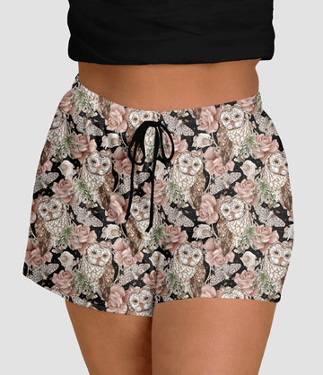 RTS - Owl of the Night Jogger Shorts with Pockets
