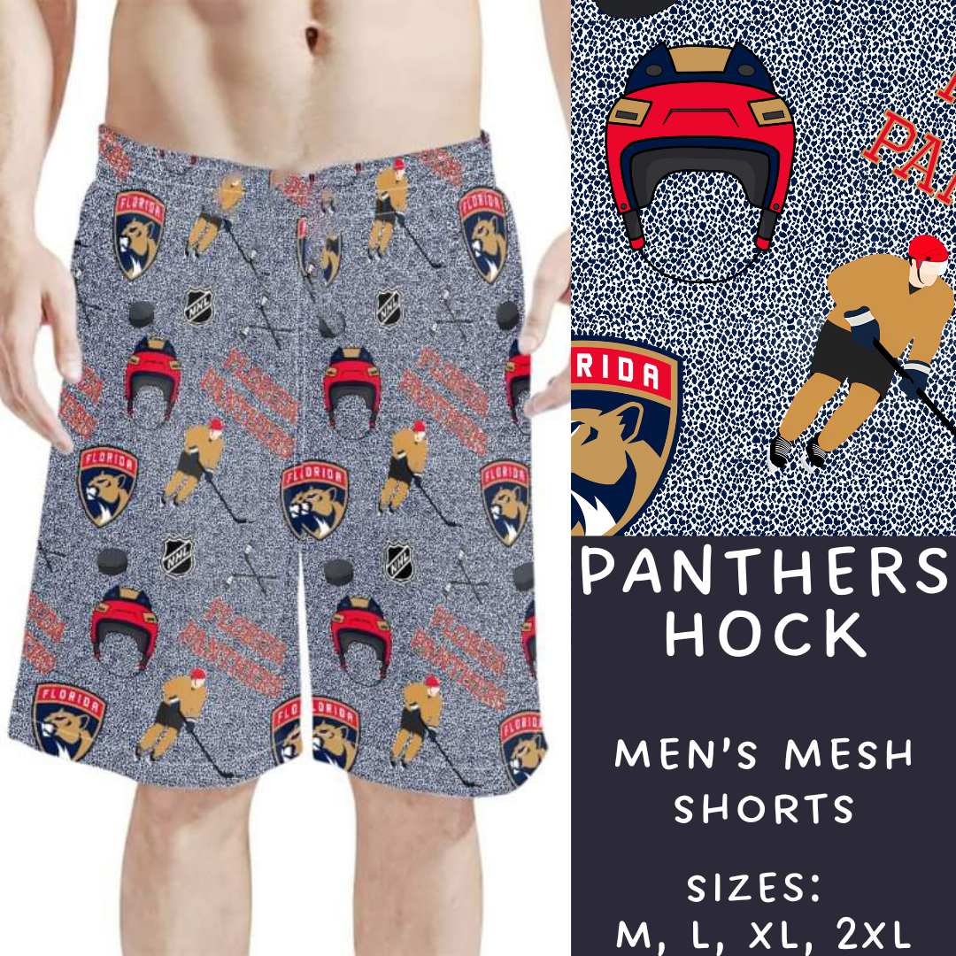 Batch #243 - Hockey - Closes 11/25 - ETA mid Jan - Panthers Hock Men's Shorts