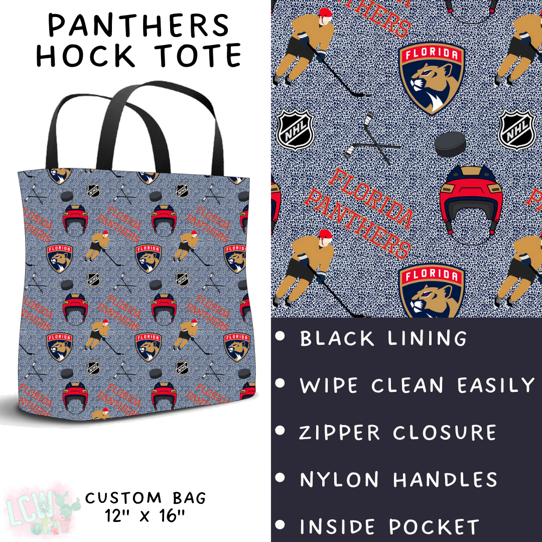 Batch #243 - Hockey - Closes 11/25 - ETA mid Jan - Panthers Hock Tote