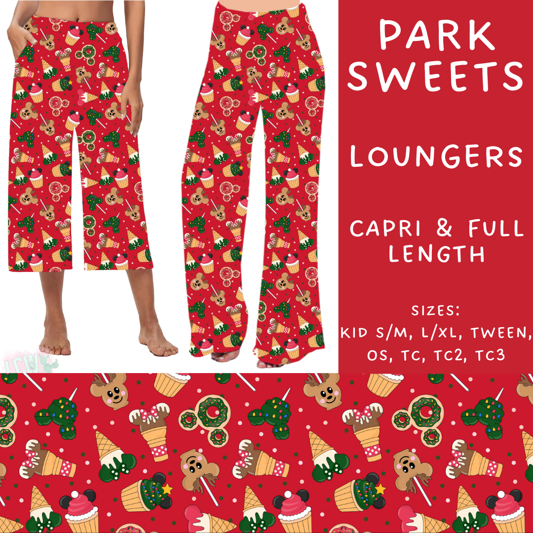 Batch #228 - Christmas Magic 2 - Closes 10/31 - ETA early/mid Dec - Park Sweets Full Capri and Full Length Loungers