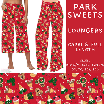 Batch #228 - Christmas Magic 2 - Closes 10/31 - ETA early/mid Dec - Park Sweets Full Capri and Full Length Loungers