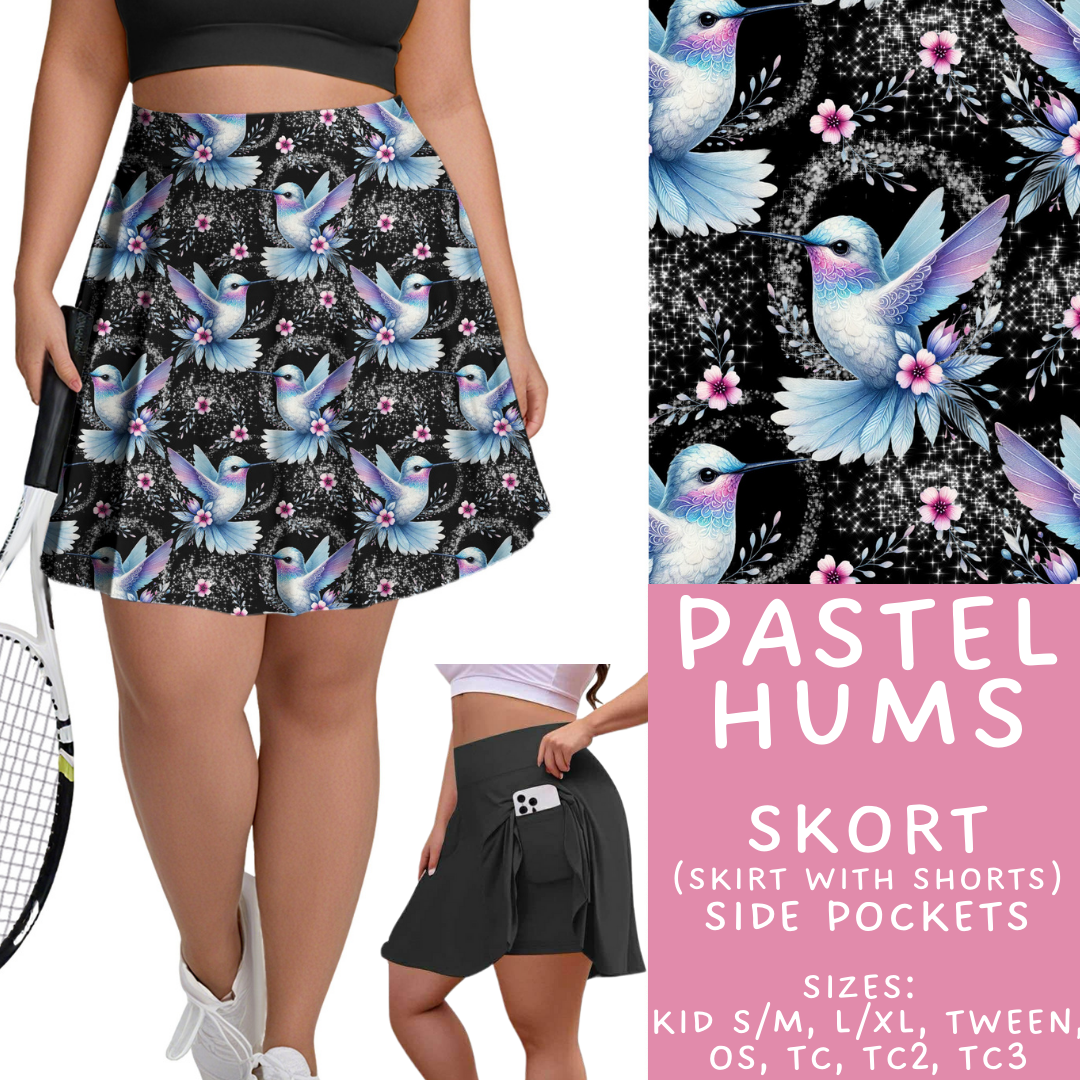 Batch #462 - Fun Run 17 - Closes 12/10 - ETA late Jan - Pastel Hums Skort