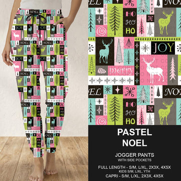 B315 - Preorder Pastel Noel Joggers (Closes 10/04. ETA: early Dec.)