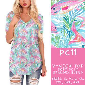 Batch #311 - Preppy Coastal - Closes 3/27 - ETA late May - PC11 V-Neck Tee