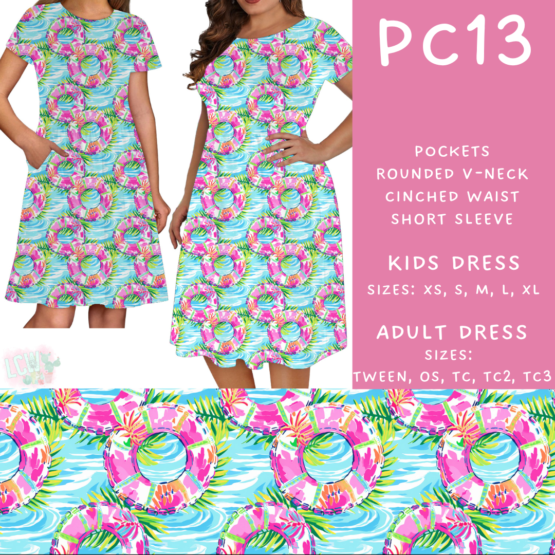 Batch #311 - Preppy Coastal - Closes 3/27 - ETA late May - PC13 Adult & Kids Dresses