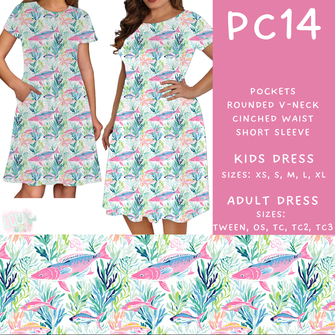 Batch #311 - Preppy Coastal - Closes 3/27 - ETA late May - PC14 Adult & Kids Dresses