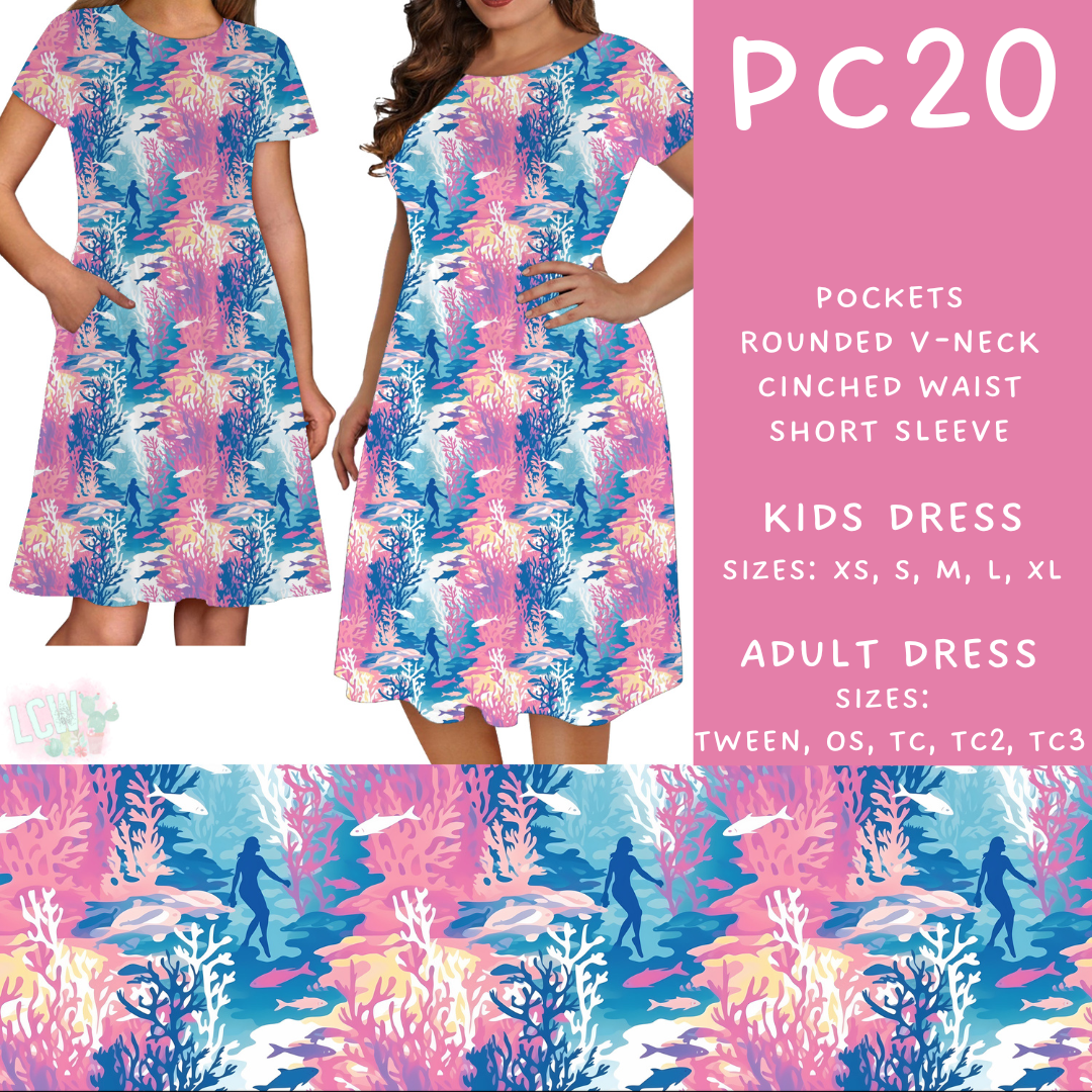 Batch #311 - Preppy Coastal - Closes 3/27 - ETA late May - PC20 Adult & Kids Dresses