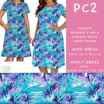 Batch #311 - Preppy Coastal - Closes 3/27 - ETA late May - PC2 Adult & Kids Dresses