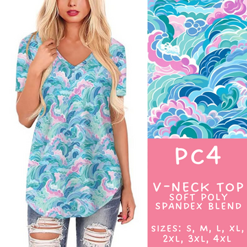 Batch #311 - Preppy Coastal - Closes 3/27 - ETA late May - PC4 V-Neck Tee