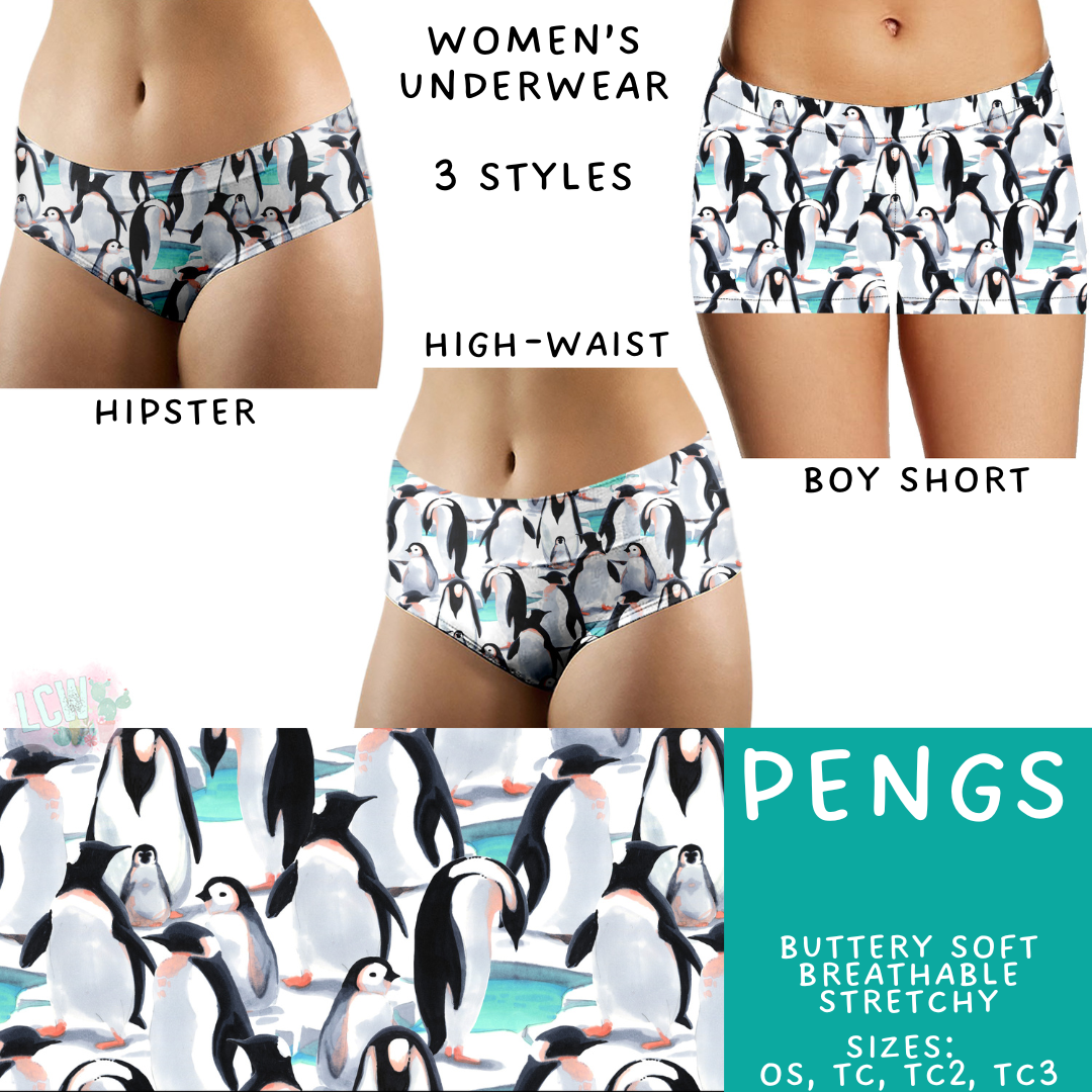 Batch #473 - Comfortable Underwear 5 - Closes 1/9 - ETA early March - Pengs Women's Underwear