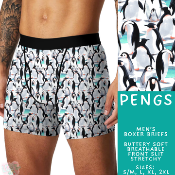 Batch #473 - Comfortable Underwear 5 - Closes 1/9 - ETA early March - Pengs Men's Boxer Briefs